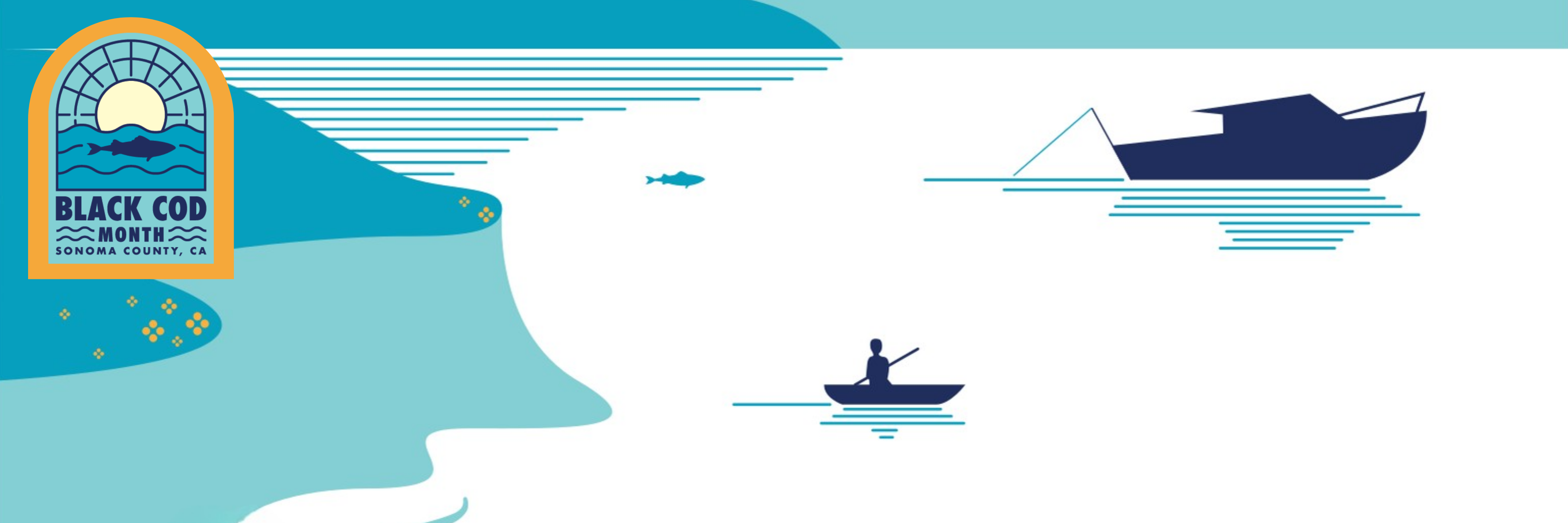 Black Cod Month Logo