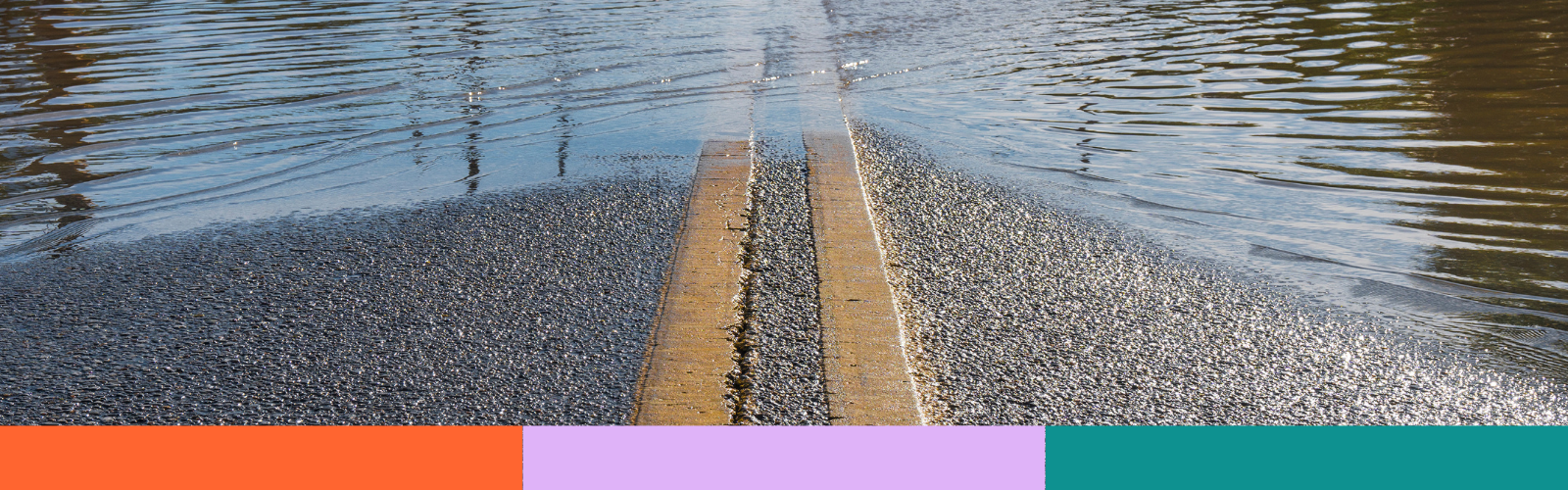 Flooded road