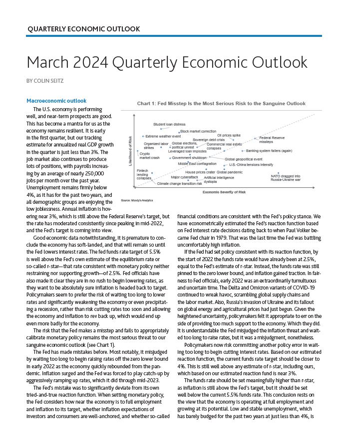 Economic Quarterly Report Second Quarter 2024